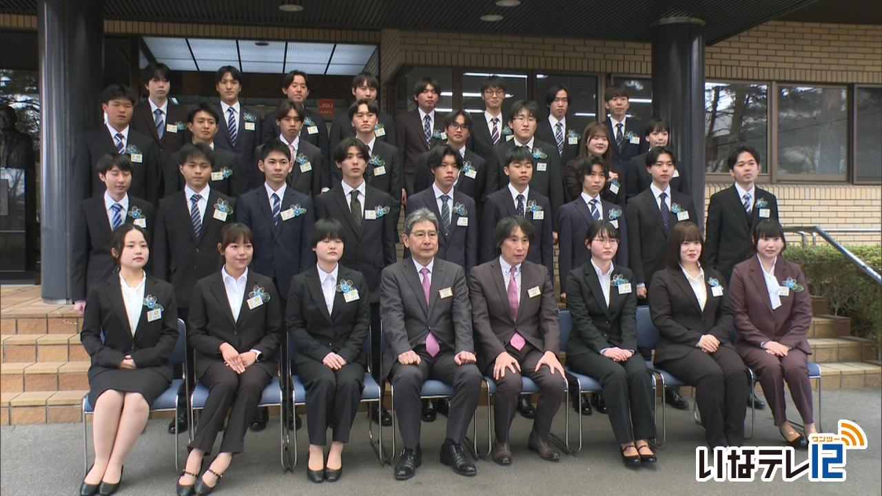 KOA(株)入社式　３１人が入社