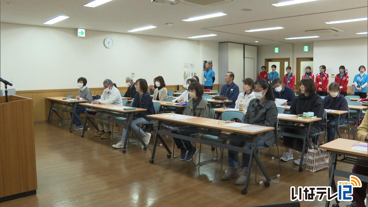 みのわ健康アカデミー＋　アカデミーコース入学式