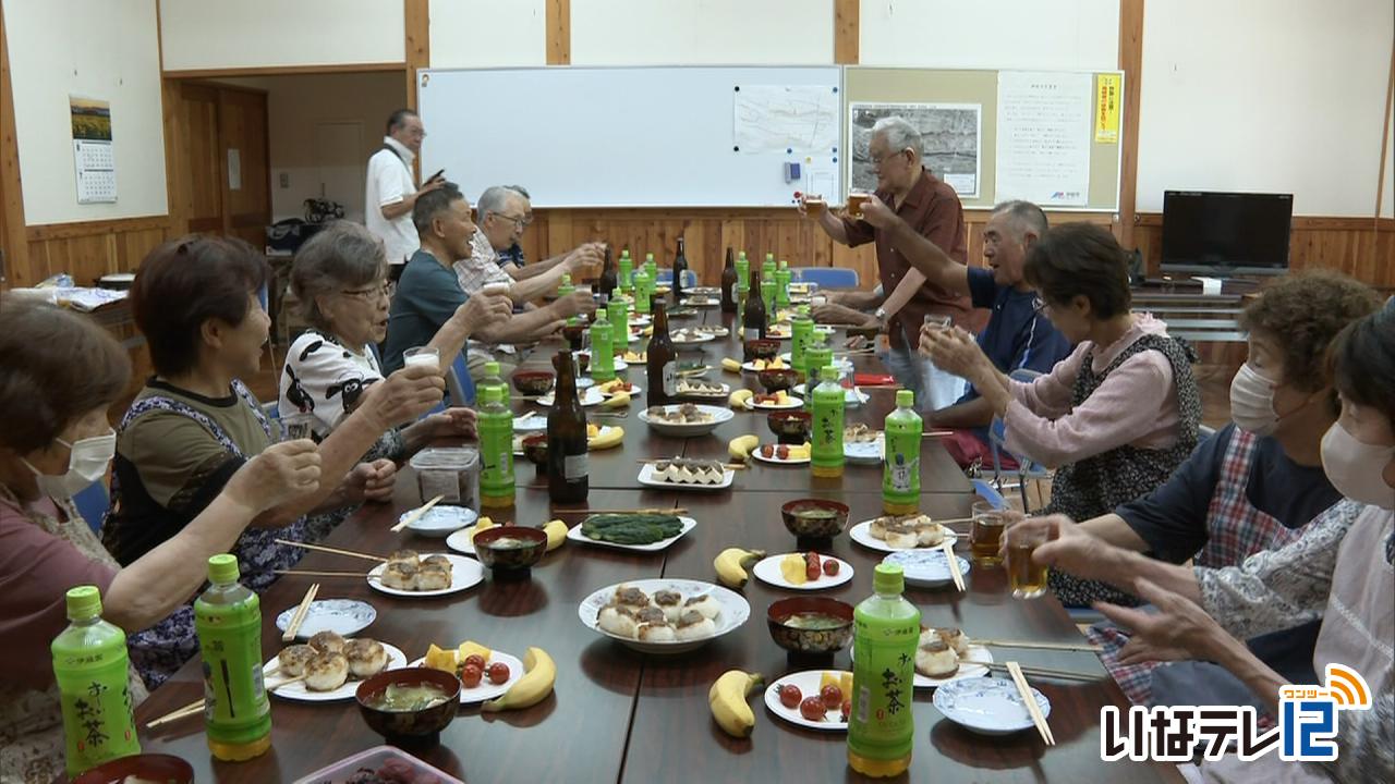 下小沢あかりの会五平餅作り