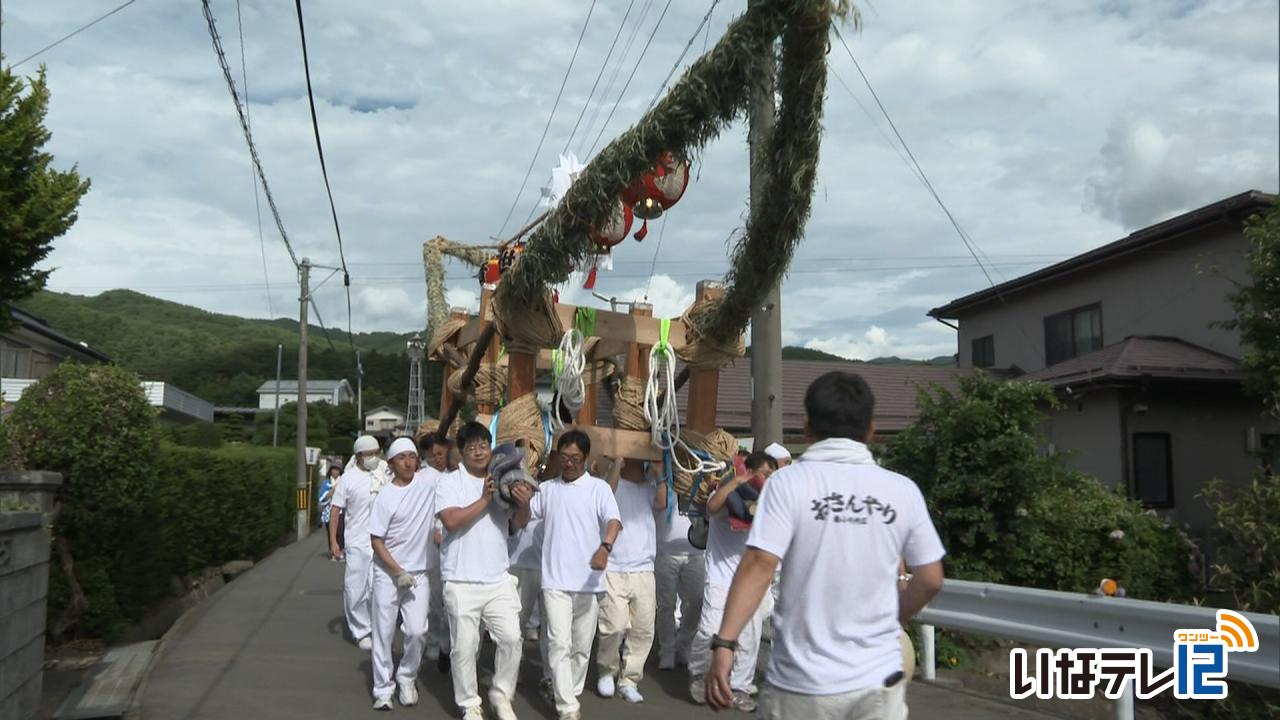 くらし・話題｜箕輪町南小河内伝統のおさんやり