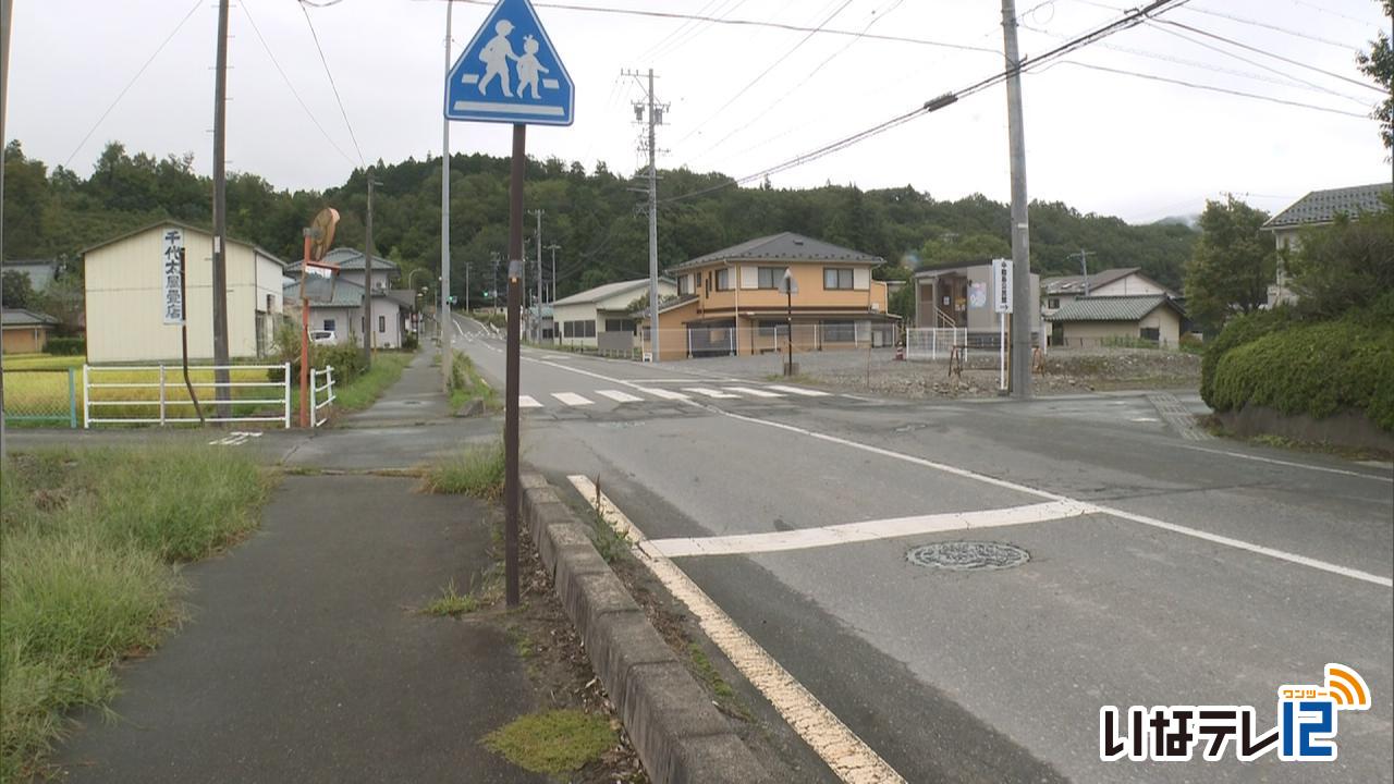 伊那市東春近で事故 男性死亡