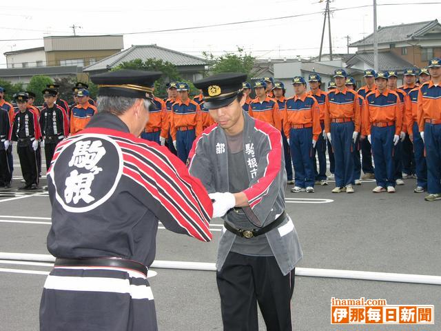 駒ケ根市消防団郡大会出場選手激励会