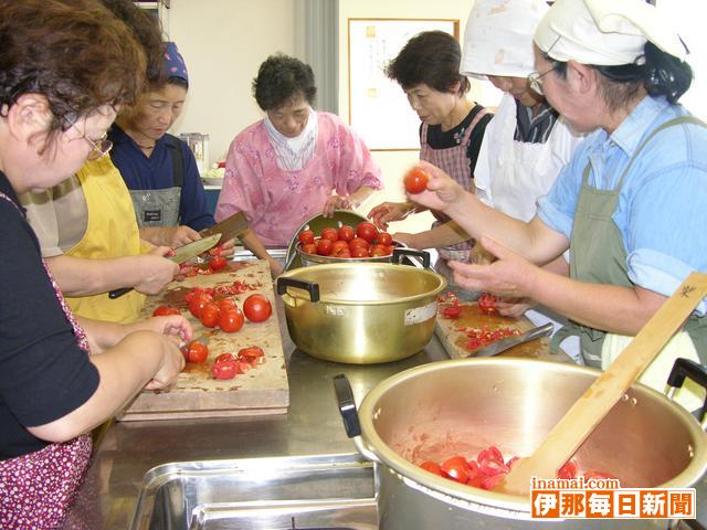 地産地消セミナー「トマトの収穫とケチャップ作り」